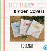 Image result for Pastel Binder Covers