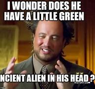 Image result for Green Alien Meme