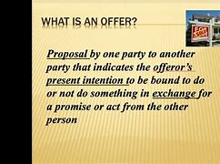 Image result for Offer and Acceptance in Contract Law