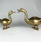 Image result for Brass Duck Flower Stand