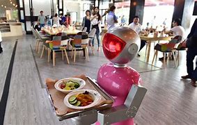 Image result for Robot Waiters in China