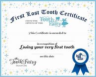 Image result for Tooth Fairy Note First Tooth