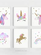 Image result for Unicorn Print Out Wall Decor