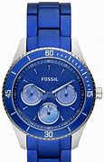 Image result for Fossil Black Leather Watch