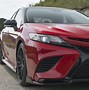 Image result for 2020 White Toyota Camry TRD with Rear Spoiler