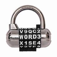 Image result for Lock with Password