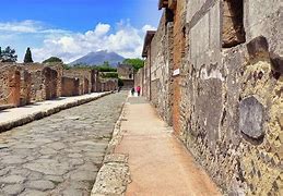 Image result for Mount Vesuvius Pompeii Ruins