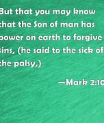 Image result for Mark 2:10-11