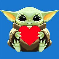 Image result for Baby Yoda Looking Up