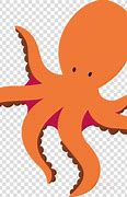 Image result for Orange Octopus Cartoon