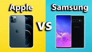Image result for Comparison Apple-Samsung Phone