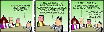 Image result for Government Contract Cartoon