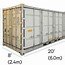 Image result for High Cube Shipping Container Dimensions