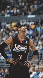 Image result for Aesthetic NBA PFP Allen Iverson