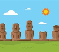 Image result for Easter Island Statue Drawing