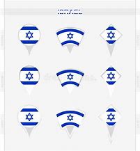 Image result for Location Pin Israel Flag