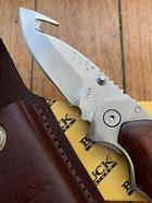 Image result for Folding Buck Knife Gut Hook and Rosewood Handle