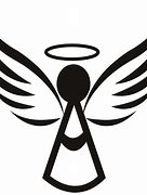 Image result for Simple Angel with Wings