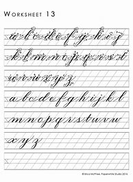 Image result for Fancy Handwriting Worksheets