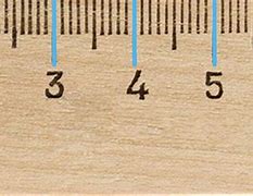 Image result for Actual Size Ruler Inches