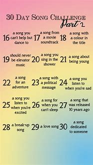 Image result for Song Challenge