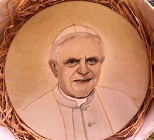 Image result for Portrait Pope Ratzinger