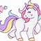 Image result for Unicorn Cute Kawaii Cartoons