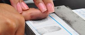 Image result for Fingerprints Done Here. Sign