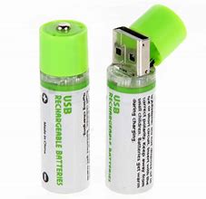 Image result for USB Rechargeable AA Batteries