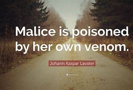 Image result for Malice Quotes