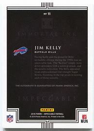 Image result for Jim Kelley Autograph