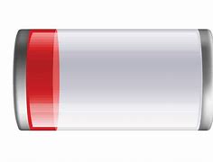 Image result for Low Battery Red