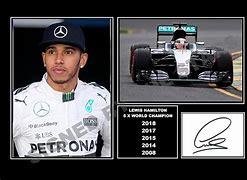 Image result for Lewis Hamilton Signed