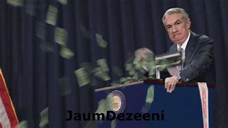 Image result for Jerome Powell Money Printer Meme