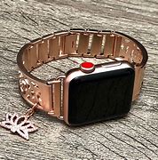 Image result for Rose Gold Apple Watch Band with Silver Mesh
