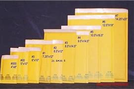 Image result for Bubble Envelope Sizes