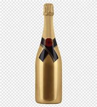 Image result for Black and Gold Champagne Bottle