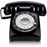 Image result for Black and Gold Rotary Phone
