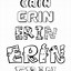 Image result for Erin Coloring Pages