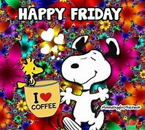 Image result for Good Morning Happy Friday Snoopy