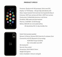 Image result for Palm Phone Dimensions