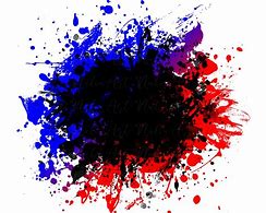 Image result for Splatter Pattern Blue Red