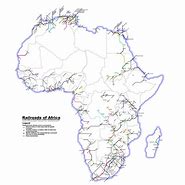 Image result for Africa Rail Map