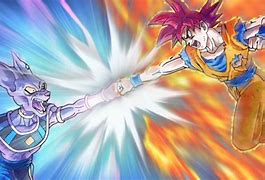 Image result for Dragon Ball Goku vs Beerus