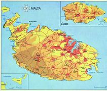 Image result for Malta Political Map
