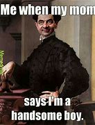 Image result for Mr Bean Looking Back Meme