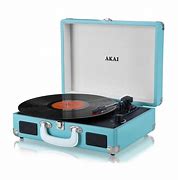 Image result for Old Record Player On Leather Box