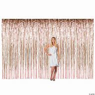 Image result for Rose Gold Backdrop Curtain