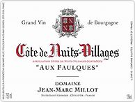 Image result for Jean Marc Millot Cote Nuits Villages Faulques