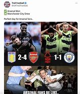 Image result for Arsenal vs Man City Memes